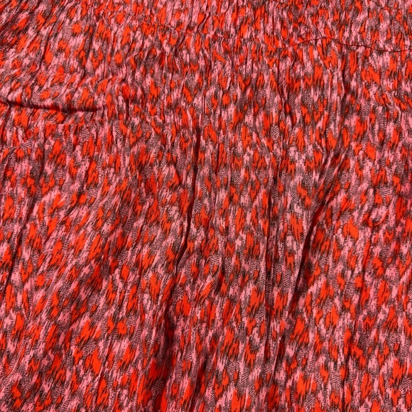 Joie Bondi Tea Rose Maxi Dress Pink Red Sundress - Picture 4 of 8